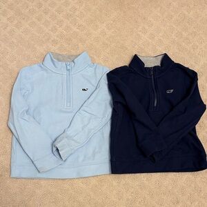 Boys’ Vineyard Vines Quarter-Zip Pullover Set 3T